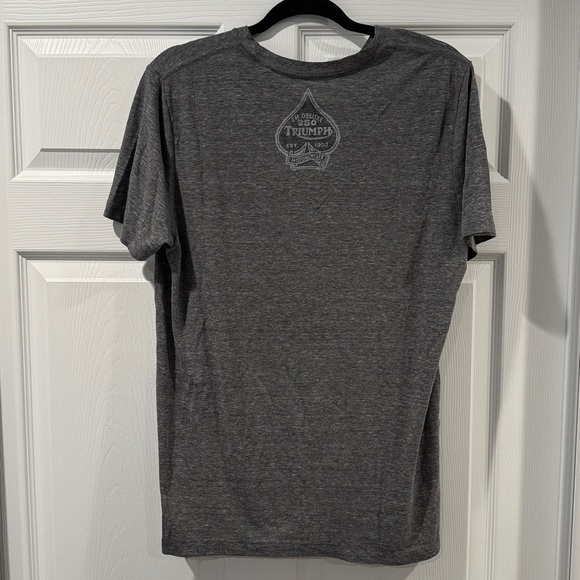 Triumph Lucky Brand Charcoal Graphic Tee - Picture 3 of 6